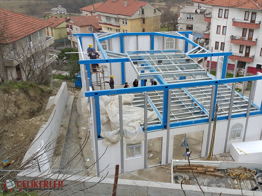 Bartın Aladağ Cami - Yapım Aşaması 1